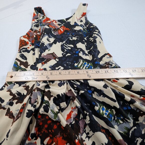 Maeve Anthropologie Fit and Flare Pockets Colorful Stretchy Women's XS - Picture 4 of 9